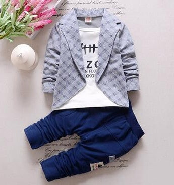 Toddler Baby Clothes Set – 0–3 Years Boys & Girls Sportswear Suit with Pants