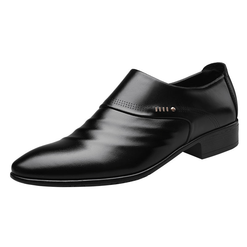 Men’s Casual Leather Pointed Toe Shoes