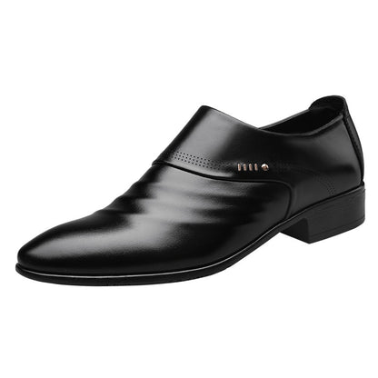 Men’s Casual Leather Pointed Toe Shoes