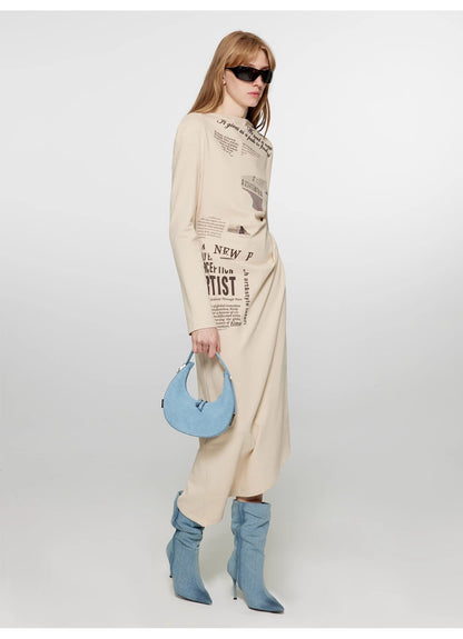 City Frame Bias-Cut Dress