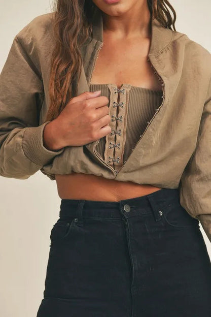 MABLE Long Sleeve Two Way Jacket