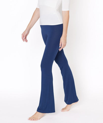 BAMBOO SLIM BELL YOGA PANTS