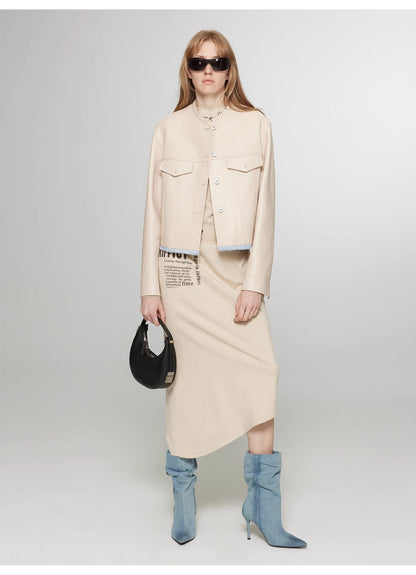 City Frame Bias-Cut Dress