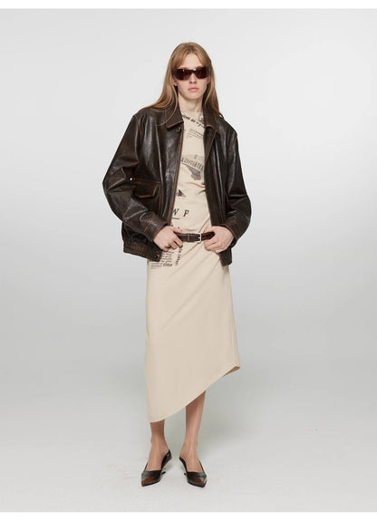 City Frame Bias-Cut Dress