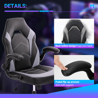 Computer Gaming Chair With Lumbar Support