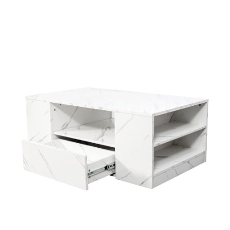 Modern LED Coffee Table & Storage