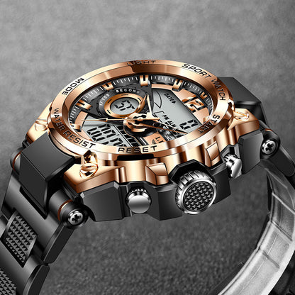 Luxury Quartz Waterproof Watch with Luminous Dial