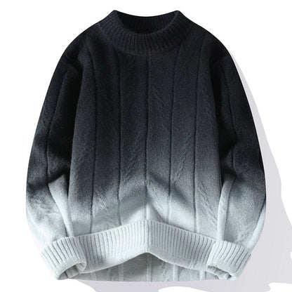 Men’s Gradient Fashion Sweater