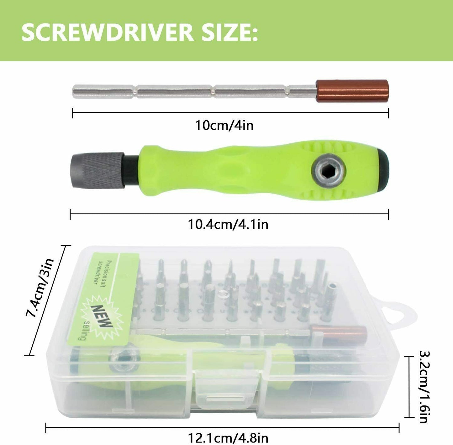 32 IN 1 Small Magnetic Screwdriver Set