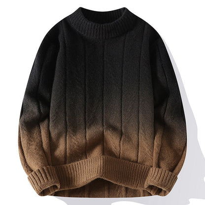 Men’s Gradient Fashion Sweater