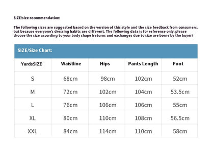 Washing Water Denim Straight-leg Trousers Men