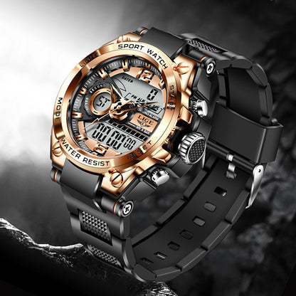 Luxury Quartz Waterproof Watch with Luminous Dial