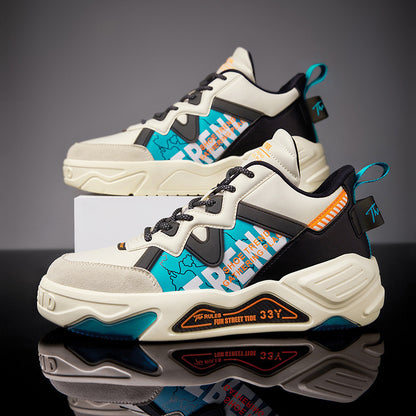 Men’s High-Top Sneakers | Autumn & Winter Casual Board Shoes