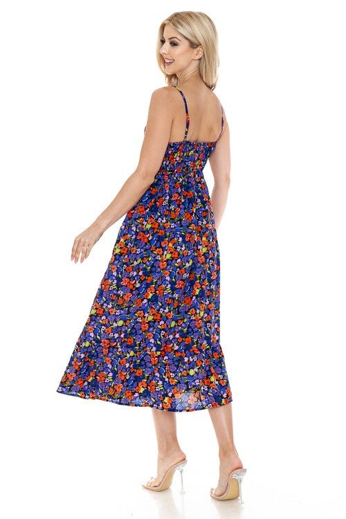 Women Floral Maxi Dress