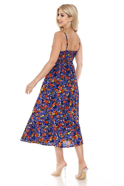 Women Floral Maxi Dress
