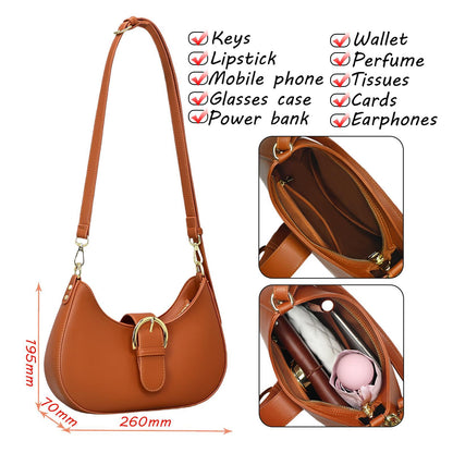 Fashion Los Angeles Women’s Shoulder Bag – Black & Brown