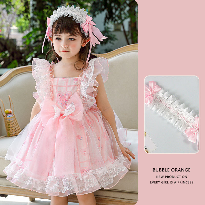 Girls' Lolita Puffy Dress