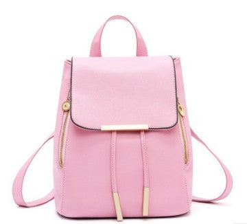 Women’s PU Leather Backpack – High Quality School Bag for Teen Girls with Top Handle