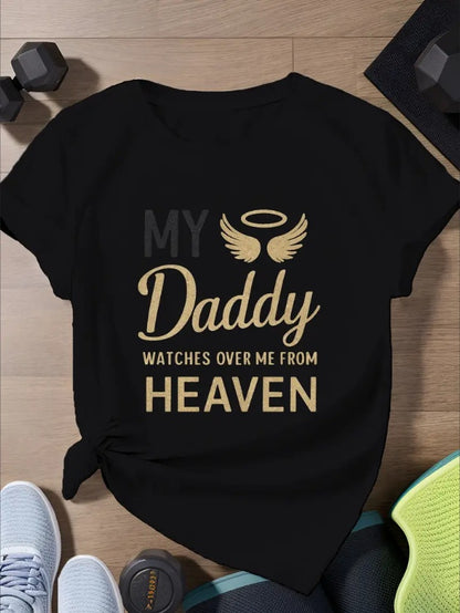 Dad Paradise Women's Plus Size Sports Short Sleeve T-shirt