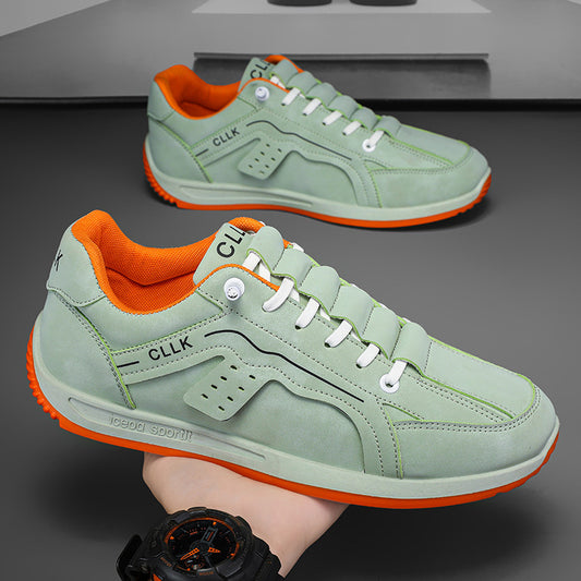 Men’s Skate Sneakers | Slip-On Anti-Skid Casual Flats & Outdoor Sports Shoes