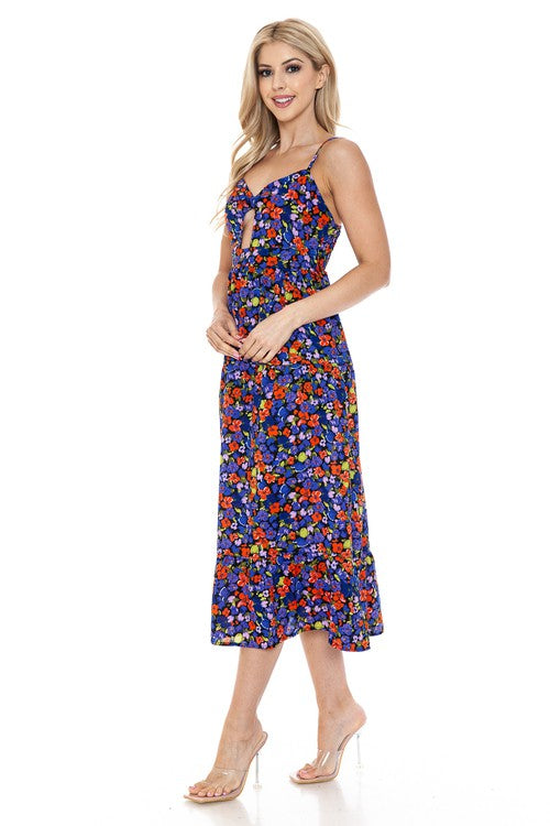 Women Floral Maxi Dress