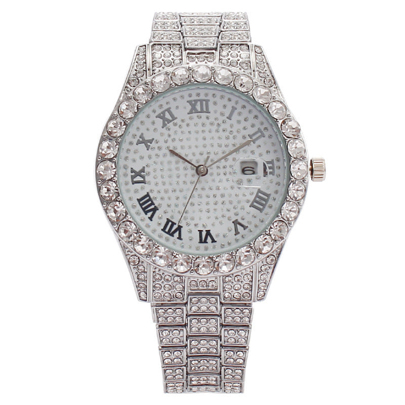 Women’s 5-Piece Jewelry Quartz Watch Gift Set