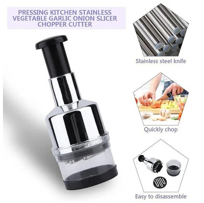Vegetable Fruit Salad Onion Garlic Hand Chopper Cutter Slicer Peeler Dicer