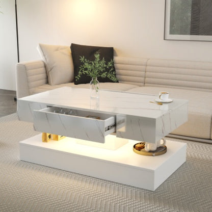 High LED Modern Coffee Table