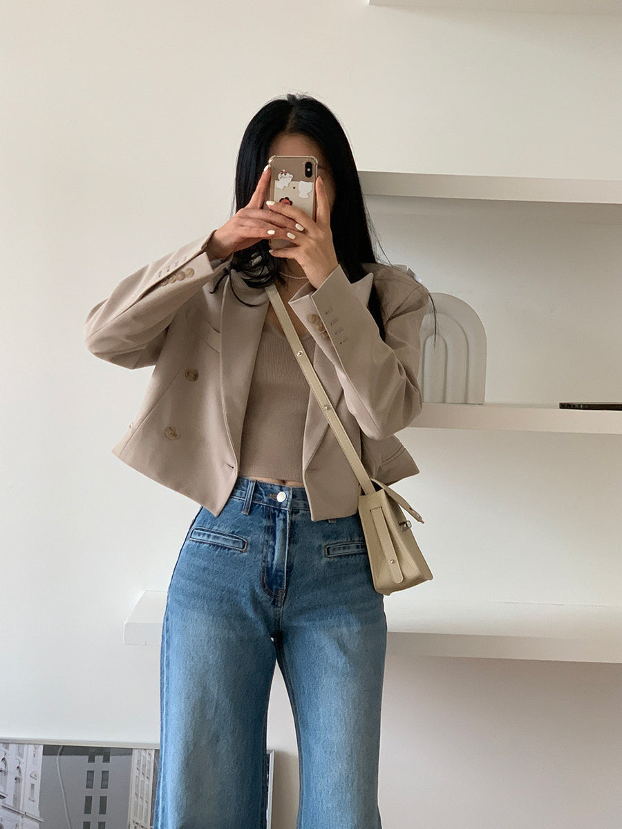 Retro High Waist Jeans For Women