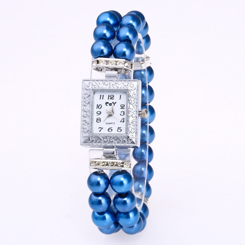 Women’s Rectangular Casual Watch with Bracelet