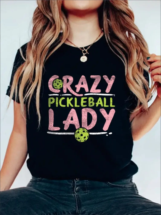 Graphic Print Solid T-Shirt