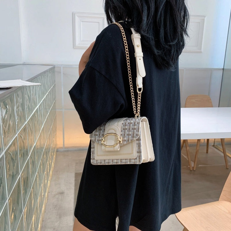 Women’s PU Crossbody Bag – Small Luxury Chain Shoulder Purse