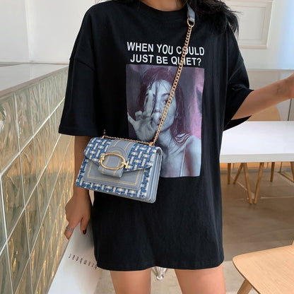 Women’s PU Crossbody Bag – Small Luxury Chain Shoulder Purse