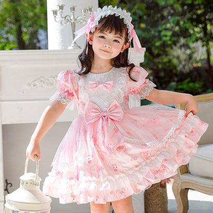 Girls' Lolita Puffy Dress