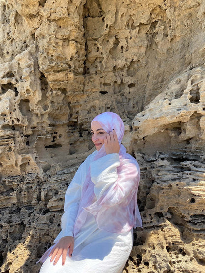 Satin Printed Hijab Printed Shawl Headscarf