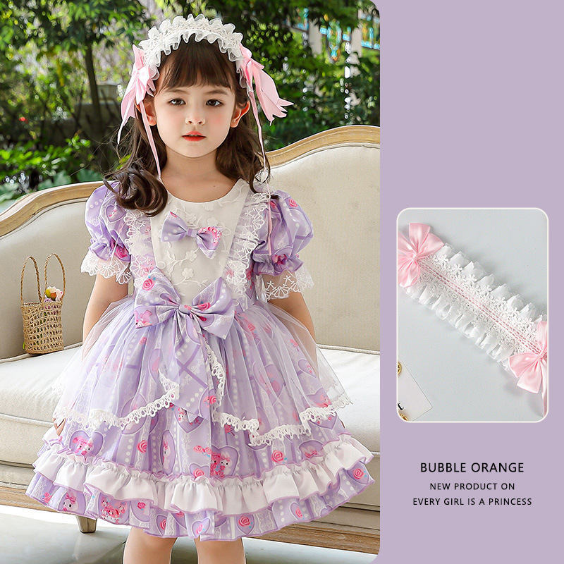 Girls' Lolita Puffy Dress