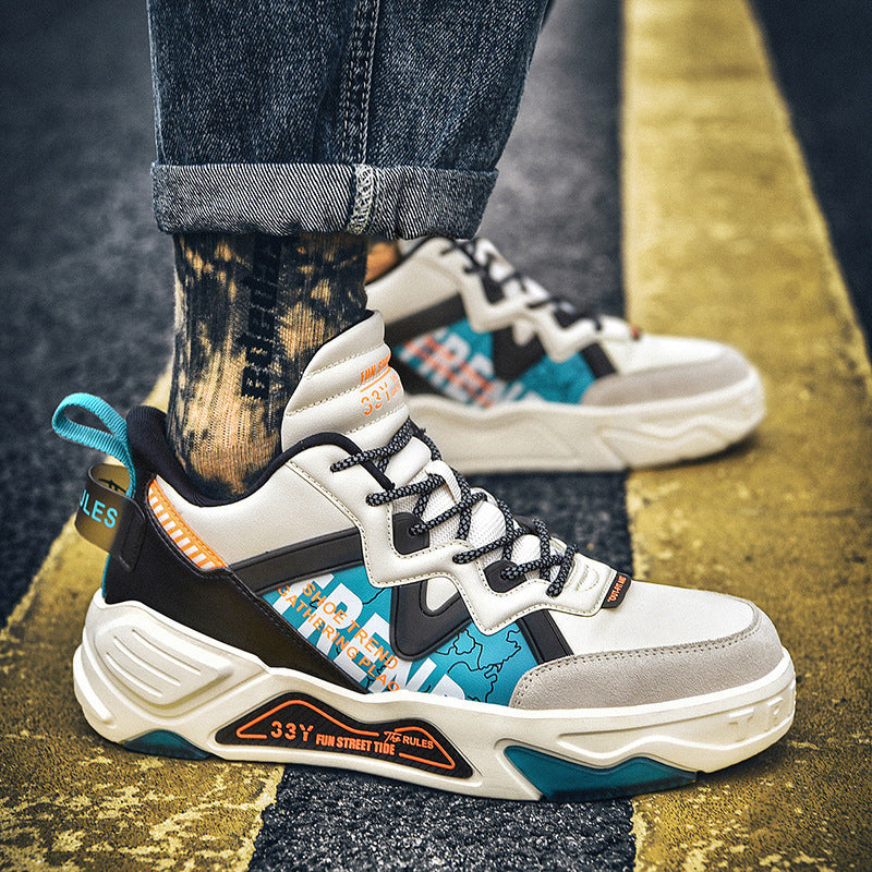 Men’s High-Top Sneakers | Autumn & Winter Casual Board Shoes