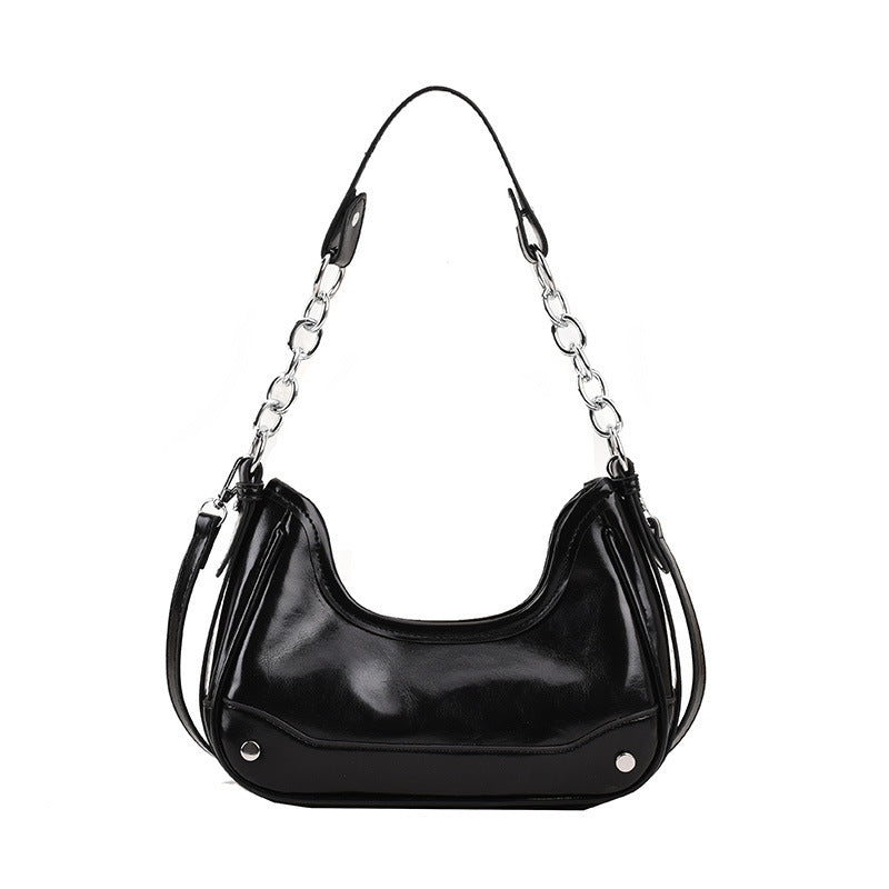 Women’s Shoulder Bag – High-Grade Simple Western Style Underarm Purse