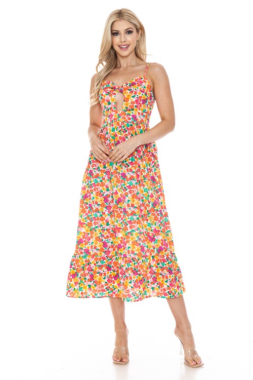 Women Floral Maxi Dress