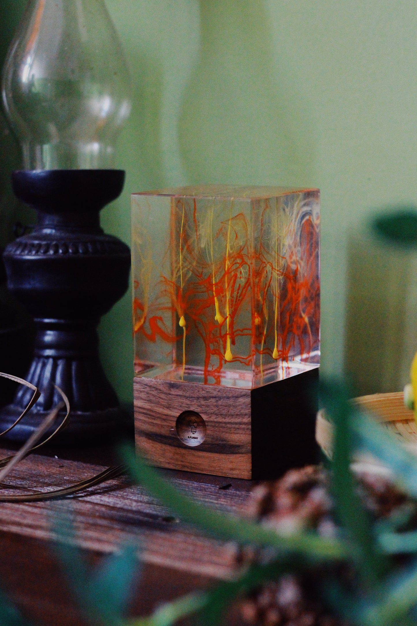 Resin table decor - Solar
