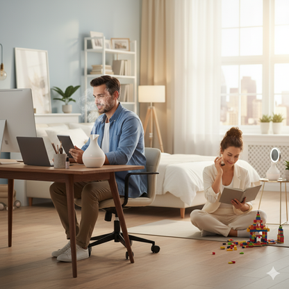 Luxury White Ultrasonic Humidifier