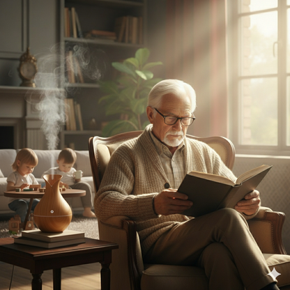 Luxury Light Wood Ultrasonic Humidifier