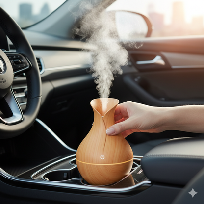 Luxury Light Wood Ultrasonic Humidifier