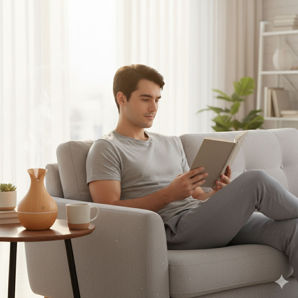 Luxury Light Wood Ultrasonic Humidifier