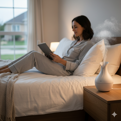 Luxury White Ultrasonic Humidifier