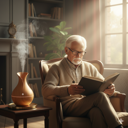 Luxury Light Wood Ultrasonic Humidifier