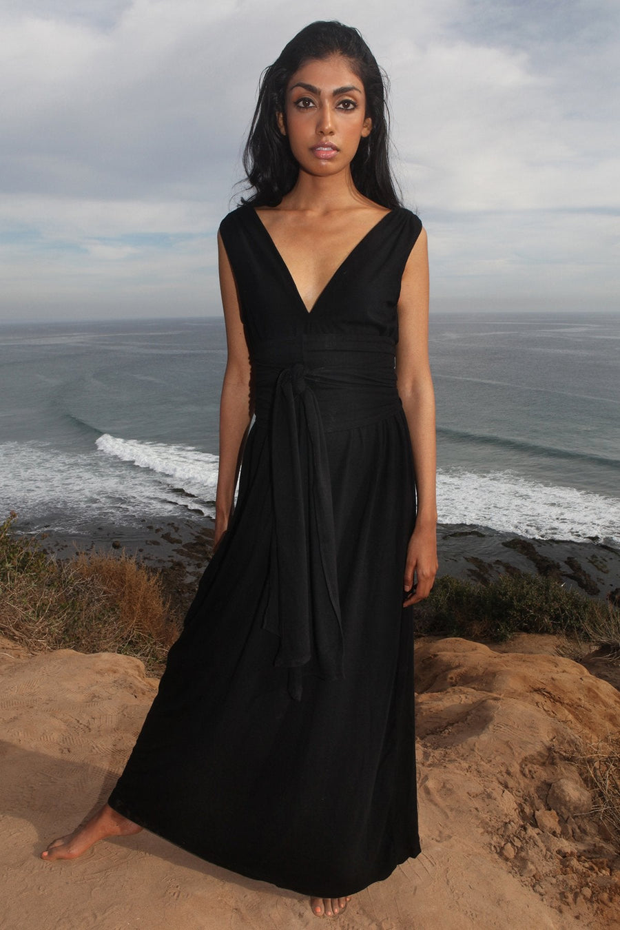 Sylvaya Organic Bamboo Maxi Dress