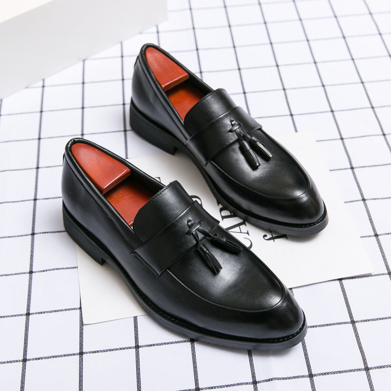 Men’s Classic Tassel Leather Loafers – Casual, Wedding & Formal Dress Shoes