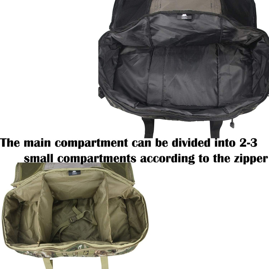 3-in-1 Military Backpack – Travel Duffel Bag for Gym, Weekender & Deployment