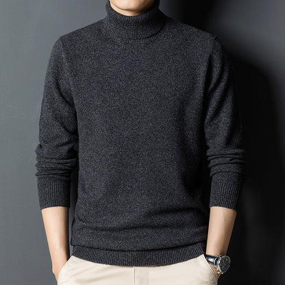 Cashmere Sweater Pullover Thick Sweater For Men